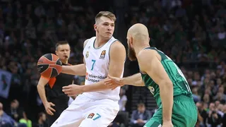Otro trance de Luka Doncic: ¡24 puntos en la segunda mitad! El Madrid, invicto (66-87)