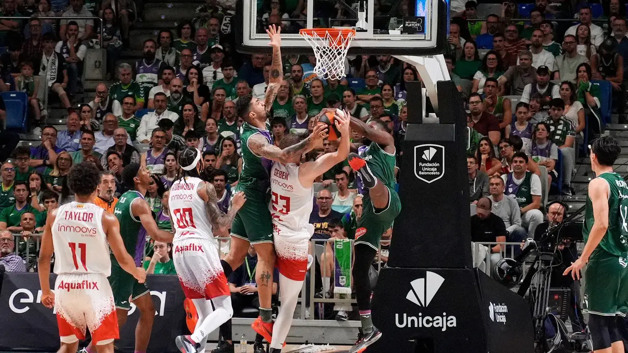 El infierno verde vuelve a rugir: victoria de Unicaja a pesar de esta terrible baja