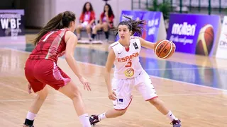 #U16F: España se impone ante Letonia en un partido de rachas (68-54)