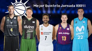 Mejor Quinteto Solobasket Jornada XXVII