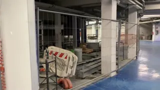 Estas son las penosas condiciones del pabellón de la Virtus Bolonia