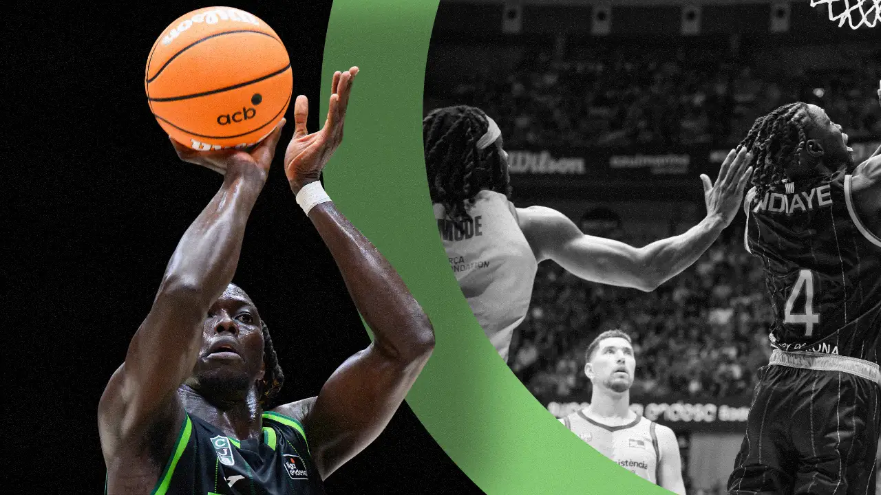 Eli John Ndiaye ante su gran oportunidad en la Penya después de una temporada casi en blanco