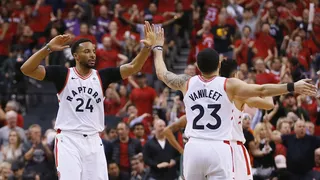 Playoffs NBA: Toronto responde en una demostración coral y empata la serie