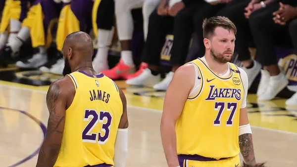 Luka Doncic rompe el silencio sobre la salida de LeBron James de los Lakers