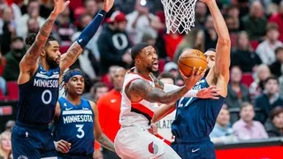 Noche NBA: Lluvia de triples de Lillard, Grizzlies se acerca a Pelicans y Celtics caen
