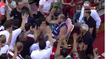 Más problemas para Efes: Krstic se lesiona de gravedad y explota contra el público