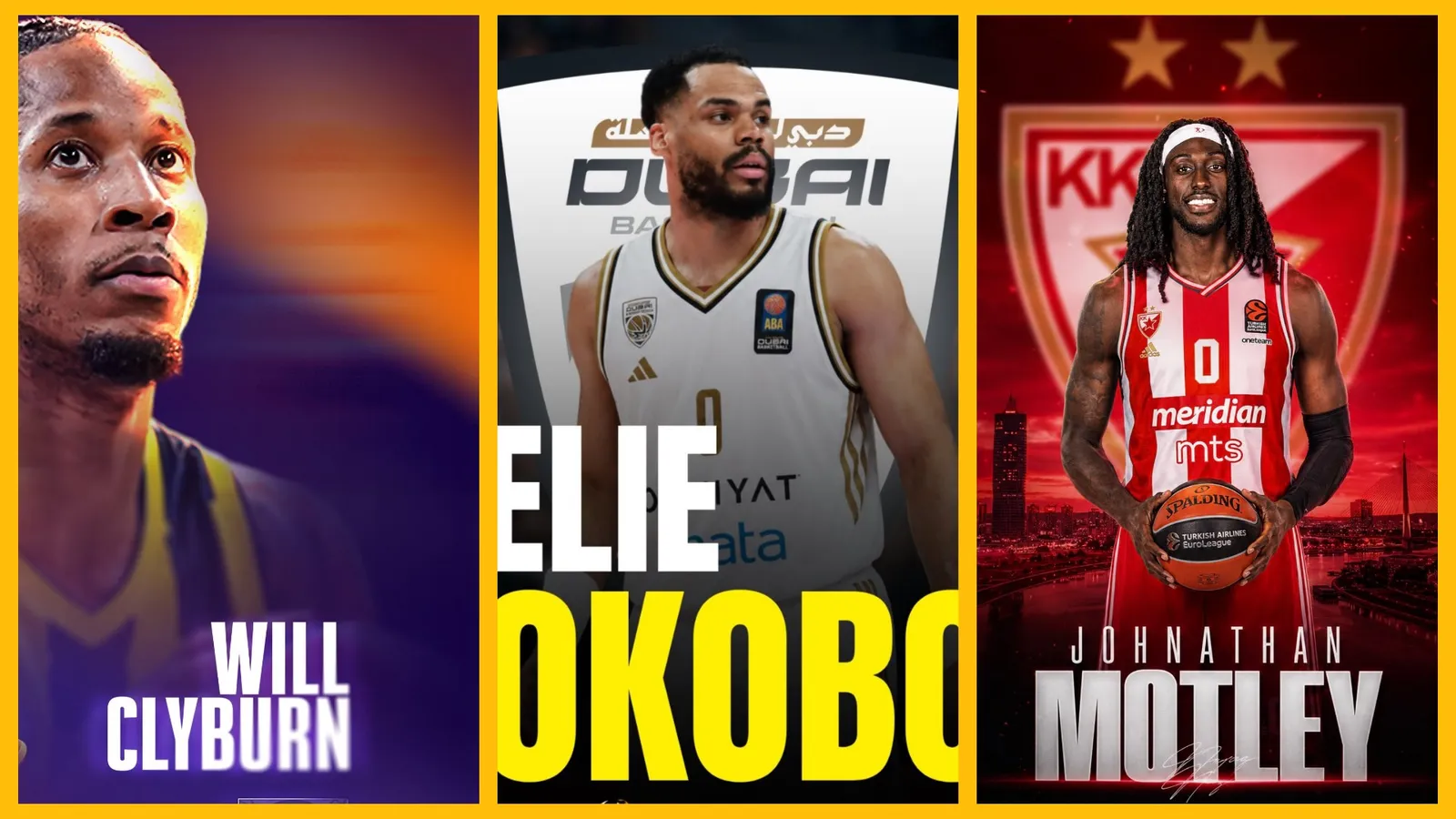 Viernes de pánico en la Euroliga: Okobo, Clyburn y Motley revientan el mercado de fichajes