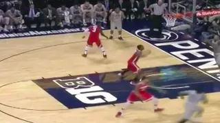 INCREIBLE CANASTA: Sam Thomson (Ohio State) anota sin querer (VIDEO)