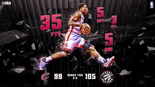 Lowry y DeRozan dan esperanza a Toronto; Cavs no puede con El Norte