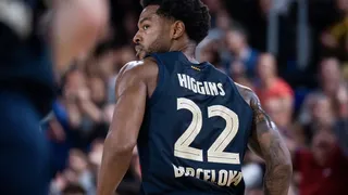 El Barça vence al Baskonia con un Higgins que se dejó lo mejor para el final