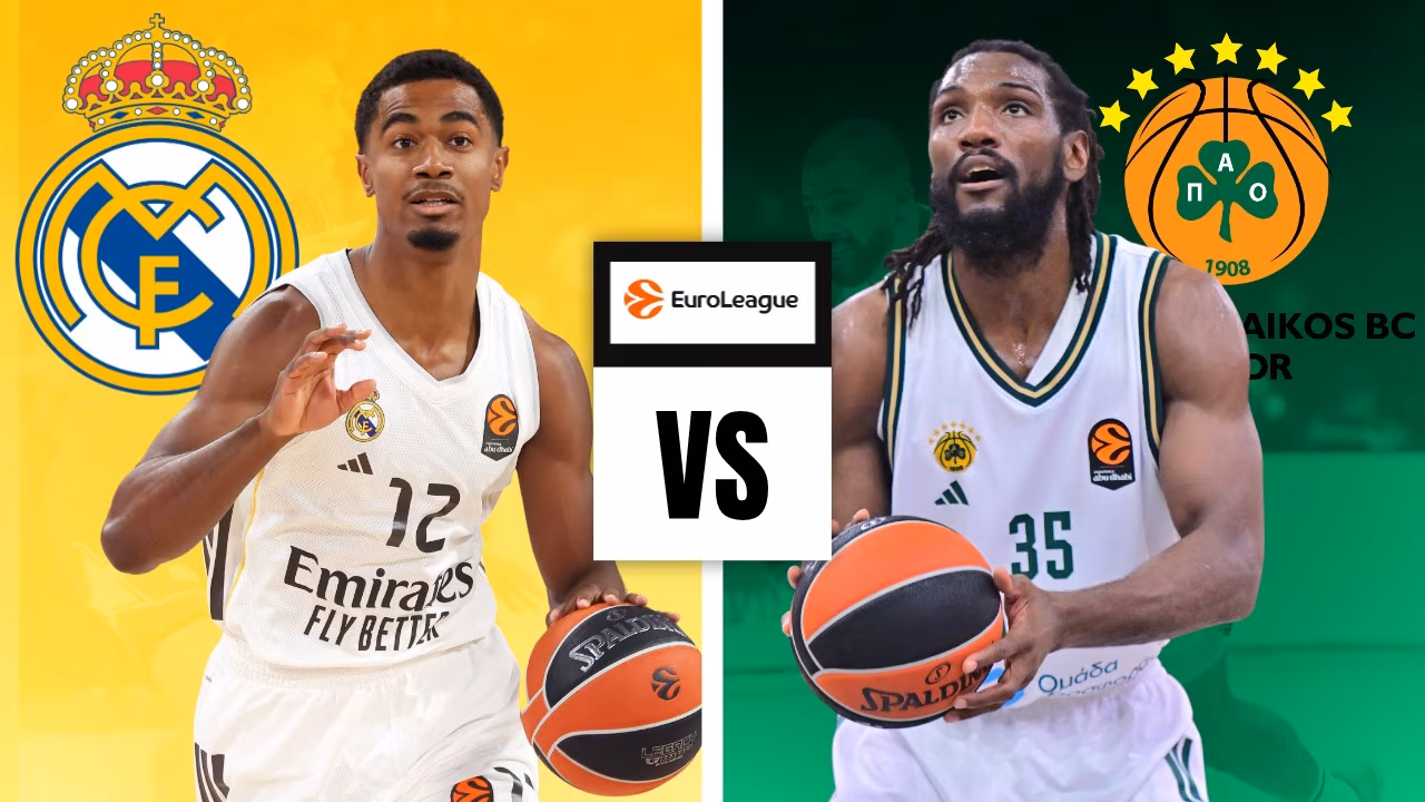 Real Madrid vs Panathinaikos Euroliga de baloncesto: Cuándo y dónde verlo